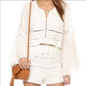 Free people Mi Corazon cream set
